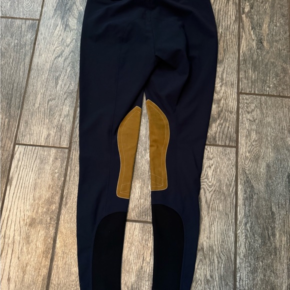 The Tailored Sportsman 28R Navy and Tan Breeches - New Lightweight Techno Fabric - Picture 2 of 5